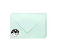 Clairefontaine 51332C - Pacco da 20 Buste gommate - Formato C5 (16,2x22,9cm) - 120g/m² - Colore verde giada -Inviti Eventi e Corrispondenza - Gamma Pollen - Carta Premium Liscia