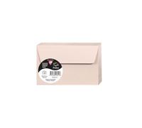 Clairefontaine 5341C - Pacco da 20 buste autoadesive - Formato 9x14cm - 120g/m² - colore opalino-Inviti per eventi e corrispondenza - Gamma Pollen - Carta Premium Liscia