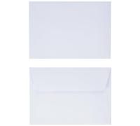 Clairefontaine 5436C - Pacco da 20 Buste autoadesive - Formato C6 11,4x16,2cm - 120g/m² - Colore Bianco -Inviti Eventi e Corrispondenza - Gamma Pollen - Carta Premium Liscia