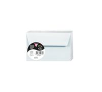 Clairefontaine 5461C - Pacco da 20 Buste autoadesive - Formato 9x14cm - 120g/m² - Colore blu -Inviti Eventi e Corrispondenza - Gamma Pollen - Carta Premium Liscia