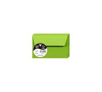 Clairefontaine 5541C - Pacco da 20 Buste autoadesive - Formato 9x14cm - 120g/m² - Colore verde menta -Inviti Eventi e Corrispondenza - Gamma Pollen - Carta Premium Liscia