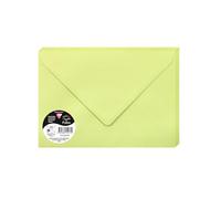 Clairefontaine Buste gommate 555472C C5 (16,2x22,9 cm) 120 g/m² Verde germoglio Pacco 20 Pollen