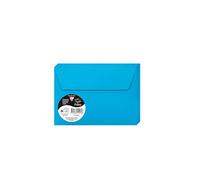 Clairefontaine 5556C - Pacco da 20 Buste autoadesive - Formato C6 11,4x16,2cm - 120g/m² - Colore Turchese -Inviti Eventi e Corrispondenza - Gamma Pollen - Carta Premium Liscia