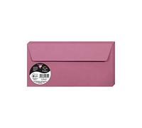 Clairefontaine 55655C - Pacco da 20 Buste autoadesive - Formato DL (11x22cm) - 120g/m² - Colore rosa shocking -Inviti Eventi e Corrispondenza - Gamma Pollen - Carta Premium Liscia