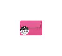 Clairefontaine 5571C - Pacco da 20 Buste autoadesive - Formato 9x14cm - 120g/m² - Colore Fucsia -Inviti Eventi e Corrispondenza - Gamma Pollen - Carta Premium Liscia