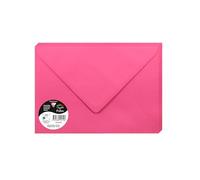 Clairefontaine 5572C - Pacco da 20 Buste gommate - Formato C5 16,2x22,9cm - 120g/m² - Colore fucsia -Inviti Eventi e Corrispondenza - Gamma Pollen - Carta Premium Liscia