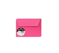 Clairefontaine 5576C - Pacco da 20 Buste autoadesive - Formato C6 11,4x16,2cm - 120g/m² - Colore fucsia -Inviti Eventi e Corrispondenza - Gamma Pollen - Carta Premium Liscia