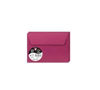 Clairefontaine 5766C - Pacco da 20 Buste autoadesive - Formato C6 11,4x16,2cm - 120g - Colore Fragola -Inviti Eventi e Corrispondenza - Gamma Pollen - Carta Premium Liscia