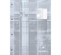 Clairefontaine 5814C blocco A4 21x29,7cm 200p righe margini 90g grigio