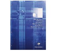 Clairefontaine 5816C blocco A4 21x29,7cm 200p quad. piccoli 90g blu
