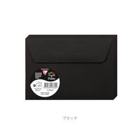 Clairefontaine 5836C - Pacco da 20 Buste autoadesive - Formato C6 11,4x16,2cm - 120g - Colore Nero -Inviti Eventi e Corrispondenza - Gamma Pollen - Carta Premium Liscia