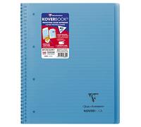 Clairefontaine 596802C Koverbook A4+ 160p righe con margini 90g blu PP