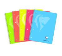 Clairefontaine 598723C, Mimesys NEON quaderno spiralé polypro, 22,5x29,5cm