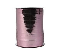 Clairefontaine 602098C - Bobina di nastro metalizzato - 250mx7mm - rosa Gold - nastro decorativo per regali, Fai da Te, carta da regalo