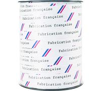 Clairefontaine 602130C - Bobina di nastro piacere di fare regali - 250 m x 10 mm - Blu, bianco, rosso, ''produzione francese'' - nastro decorativo per regali, Fai da Te, carta da regalo