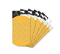 Clairefontaine 618003C, 6 buste regalo pieghevoli Formato piccolo, 16x22cm, Motivi Stelle, scatola busta cuscino, confezionamento regali