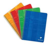 Clairefontaine 68721C Pacco da 10 Quaderni a Spirale - 17x22 cm - 100 Pagine a Q