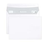 Clairefontaine 6916C - Scatola da 500 Buste Bianche C6-114x162mm - Autoadesive - 90g/m²