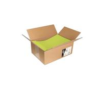 Clairefontaine 7026C - Confezione da 200 Buste autoadesive sciolte - 22,9x32,4cm - 120g/m² - Colore verde Bourgeon -Inviti eventi e corrispondenza- Gamma Pollen - Carta Premium Liscia
