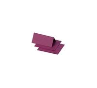 Clairefontaine 75026C - Pacco da 25 Segnaposto- Formato 8,5x8cm - 210g/m² - Colore fragola -Inviti Eventi e Corrispondenza - Gamma Pollen - Carta Premium Liscia