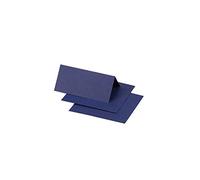 Clairefontaine 75068C - Pacco da 25 Segnaposto- Formato 8,5x8cm - 210g/m² - Colore blu notte-Inviti Eventi e Corrispondenza - Gamma Pollen - Carta Premium Liscia
