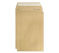 Clairefontaine 7742C - Scatola da 500 buste Kraft Ador Marrone C5-162x229 mm - Autoadesive - 90g/m²