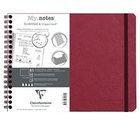 Clairefontaine 782432C, Age Bag My.Notes quaderno, 25x19cm, rosso