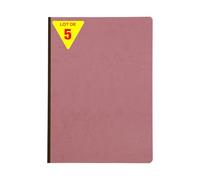Clairefontaine 791466C - Conf. 5 quaderno A4 21x29,7 cm 192 p righe 90g