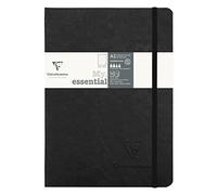 Clairefontaine 793431C Quaderno Cucito, 21 x 15 x 1.4 cm, Nero