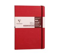 Clairefontaine 793432C Quaderno Cucito, 21 x 15 x 1.4 cm, Rouge Cerise