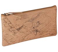 Clairefontaine 813018C - Astuccio piatto "Asterix Crayonés'", 11 x 22 cm, motivo: Toutatis, colore: Beige