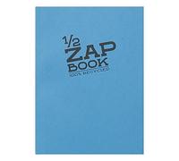 Clairefontaine 8367C Quaderno Collato 1/2 Zap Book - 80 Fogli Carta per Schizzi 100% riciclata - A6 10.5x14.8 cm 80 g - Copertina colori Assortiti - Pacco da 5 Quaderni