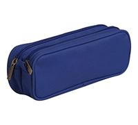 Clairefontaine 8478C Astuccio rettangolare in tessuto con 2 scomparti, colori assortiti