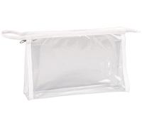 Clairefontaine 8487C Astuccio rettangolare a soffietto in plastica trasparente