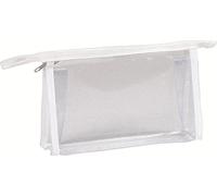 Clairefontaine 8488C Astuccio rettangolare a soffietto in plastica trasparente glitterato