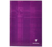 Clairefontaine 9040C Un QUADERNO Brochure Rembordée rigido - A4 21x29, 7 cm - 192 pagine a tinta unita Blanches - Papier 90g - copertina in carta laminata colore casuale