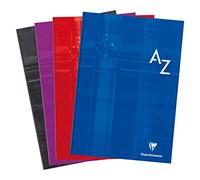 Clairefontaine 9049C - Conf. 5 rubrica A4 21x29,7 cm 192 p quad. piccoli