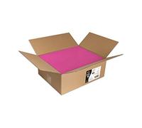 Clairefontaine 9058C - Confezione da 200 Buste autoadesive sciolte- Formato 12,5x32,4cm - 120g/m² - fucsia -Inviti eventi e corrispondenza- Gamma Pollen - Carta Premium Liscia
