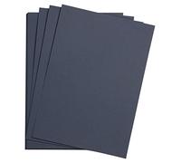 Clairefontaine 90763C - Pochette carta da disegno colorata Etival Color, doppia grana, 25 fogli 29.7x42 cm 160 g, blu marine