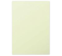 Clairefontaine 924205C - astuccio da 50 fogli - misura 32x45cm - 210g/m² - colore verde germoglio - inviti eventi e corrispondenza - Gamme Pollen - Carta premium liscia