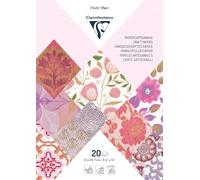 Clairefontaine 95093C Carta per Hobby Creativi, Rosa/Viola