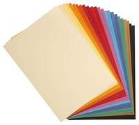 Clairefontaine 960452C Confezione carta Tulipe - 24 Fogli di carta da Disegno a grana assortimento Vivace - A4 21x29,7 cm 160g - Ideale per il Disegno e le Attività Creative