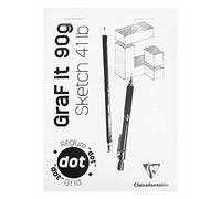 Clairefontaine 96691C Blocco di Carta, A5, 80 Fogli, Bianco - NUOVO