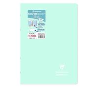 Clairefontaine 971773C Koverbook A4 21x29,7cm 96p righe 90g verde PP