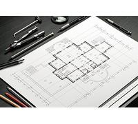 Clairefontaine 975070C - Risma carta da disegno liscia Alpha Lavis 50 fogli bianchi 21x29.7 cm 200 g