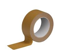 Clairefontaine 975219C - Rouleau Adhésif - Ruban Eco Kraft Brun Adhésif - 5 cm x 50 m - Ø 30 mm - Utile pour les Besoins en Emballage d'Articles d'Artisanat