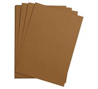 Clairefontaine 975274C Confezione di carta Maya - 25 Fogli di carta da disegno Liscia Bruno - A4 21x29,7 cm 185g - Ideale per il Disegno e le attività creative