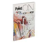 BLOCCO CARTA MULTITECNICA PAINT'ON "MIX MEDIA" 6 COL. ASS. 250 GR A