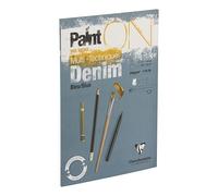 Clairefontaine Paint'On Pad Denim Blue Glued Album per schizzi A3 250 g