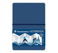 Clairefontaine 975967C: album Accordion: 18 Pagine carta acquerello bianca grana media Fin A5 14,8x21 cm 300g: Consigliato per artisti e globe trotter